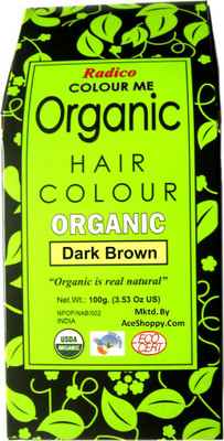 

Radico 100% Organic Dark Brown USDA Certified Hair Color(DARK BROWN)