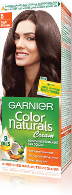 

Garnier Color Naturals Cream Hair Color(5 Light Brown)