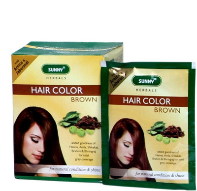 

Bakson's Sunny Pack Of 12 Hair Color(Light Brown)