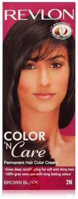 Revlon Color 'N Care Hair Color(Brown Black 2N) available at flipkart for Rs.190