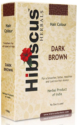 

Hibiscus Herbals Herbal Hair Colour Hair Color(Dark Brown)