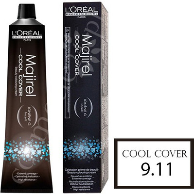 

L'Oreal Professionnel Majirel Cool Cover Hair Color(9.11 Very Light Deep Ash Blond)