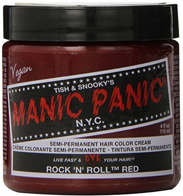 

Manic Panic Rock N Roll Red Hair Dye, 4 fl oz Hair Color(Red)