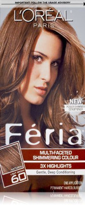 

L'Oreal Paris Feria Hair Color(60 Light Brown)