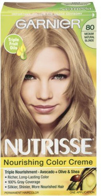

Garnier Nutrisse Haircolor Hair Color(80 Medium Natural Blonde Butternut)