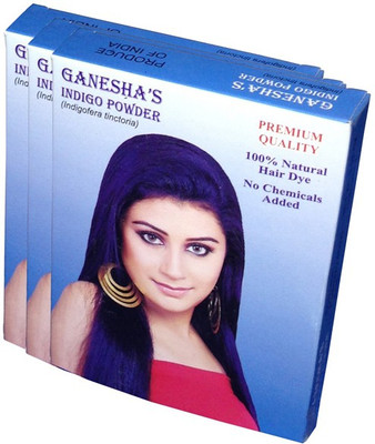 

Ganesha INDIGO POWDER (300 gms) Hair Color(BLUISH BLACK)