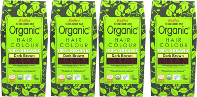 

Radico 100% Organic Dark Brown USDA Certified (Set of 4) Hair Color(DARK BROWN)