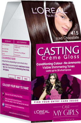 

L'Oreal Paris Casting Creme Gloss - My Girls Hair Color(Iced Chocolate - 415)