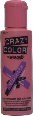 

Crazy Color Semi-Permanent Hair Color(Viollete)