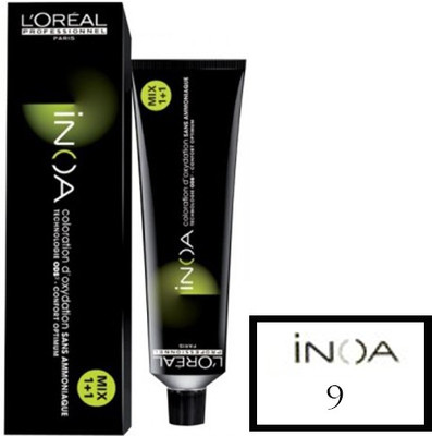 

L'Oreal Paris Inoa Hair Color(9 Very Light Blonde)
