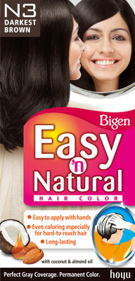 Bigen Easy N Natural N3 Hair Color(Darkest Brown) Bigen Easy N Natural N3 Hair Color(Darkest Brown)