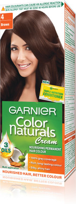 

4 Brown New Garnier Color Naturals Hair Color(4Brown)