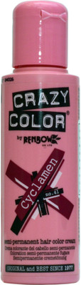 

Crazy Color Semi-Permanent Hair Color(Cyclamen)