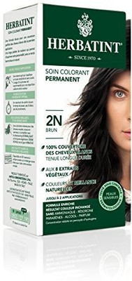 

Herbatint Permanent Herbal Hair Color Gel, 2N Brown, 4.56 Ounce Hair Color(Multicolor)