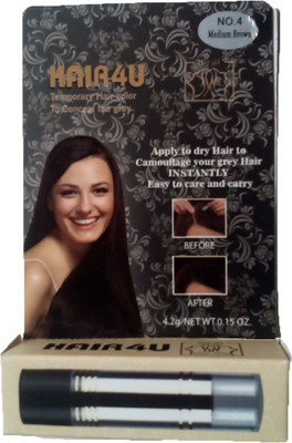 

HAIR4U Root Cover Up Lipstick - Brown Hair Color(Brown)