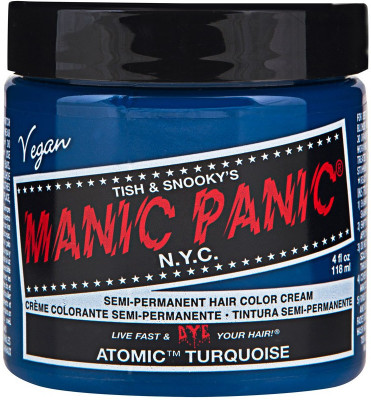 

Manic Panic Dye Hair Color(Atomic Turquoise)