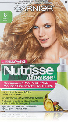 

Garnier Nutrisse Nourishing Color Foam Hair Color(8 Blonde Blond)
