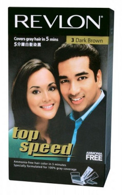 

Revlon Top Speed Hair Color(Dark Brown)