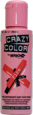 

Crazy Color Semi-Permanent Hair Color(Fire)