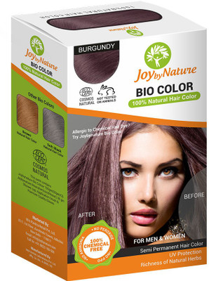 

JoybyNature ORGANIC Hair Color(Burgundy)