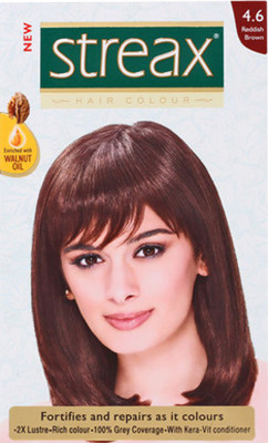 

Streax Hair Color(Reddish Brown 4.6)