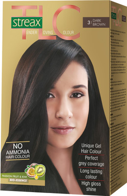 

Streax Tender Loving Colour Hair Color(Dark Brown - 3)