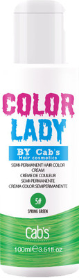 

Cab's Color Lady Semi-Permanent Hair Color(Spring Green - 05)