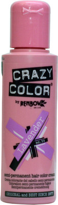 

Crazy Color Semi-Permanent Hair Color(Lavender)