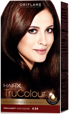 

Hairx Tru Colour Radiant Shine & Rich Hair Color(Deep Mahogany Copper)