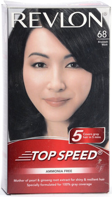 

Revlon Top Speed Hair Color(68 brownish black)