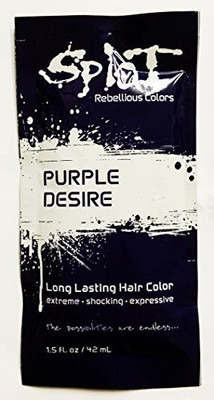 

Developlus Splat Singles Purple Desire (Pack of 1) Hair Color(Multicolor)
