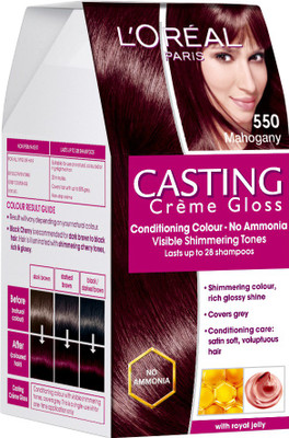 

L'Oreal Paris Casting Creme Gloss Hair Color(Mahogany - 550)