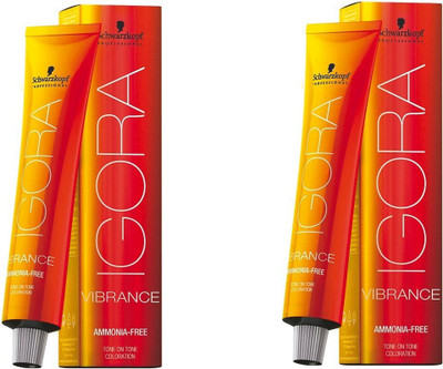 

Schwarzkopf Igora Vibrance No 3-0 Dark Brown ( Pack of 2 ) Hair Color(Red)