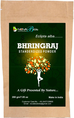 

Nova Bios Bhringraj Herbal Powder Hair Color(Dark Green)