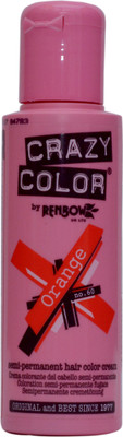

Crazy Color Semi-Permanent Hair Color(Orange)