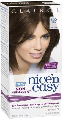

Clairol Nice N Easy Non - Permanent Hair Color(765 Medium Brown)