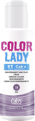 

Cab's Color Lady Semi-Permanent Hair Color(Lilac - 01)