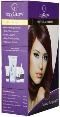 

Oxy Hair Color Cream Hair Color(Darkest Burgundy)