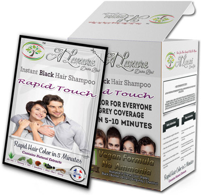 

Rapid Touch Natural Black Shampoo Hair Color(Natural Black)
