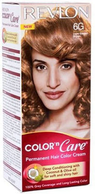

Revlon Permanent Powder Hair Color(Light Golden Brown-6G)