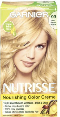 

Garnier Nutrisse Nourishing Color Creme Hair Color(93 Light Golden Blonde Honey Butter)