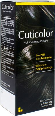 Cuticolor Permanent , Black
