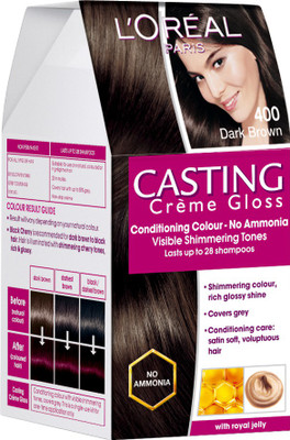 

L'Oreal Paris Casting Creme Gloss Hair Color(Dark Brown - 400)