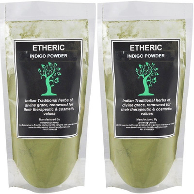

Etheric Organic Indigo Powder Combo Pack Hair Color(Khaki)