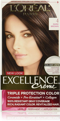 

L'Oreal Paris Excellence Creme Hair Color(4 Dark Brown)