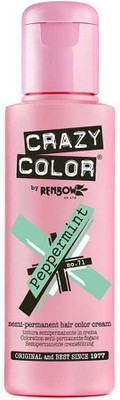

Crazy Color Semi-Permanent Hair Color(peppermint)