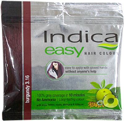 

Indica Easy - (Pack of 5) Hair Color(Burgundy 3.16)