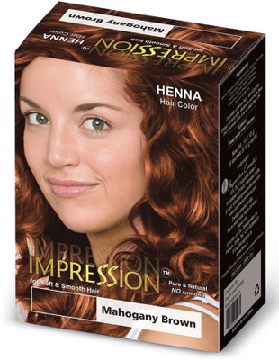 

Impression Henna Based Hair Color(Mahogany Brown)