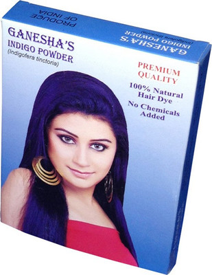 

Ganesha INDIGO POWDER (100G) Hair Color(BLUISH BLACK)