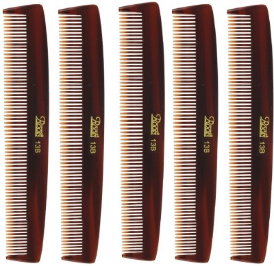 ROOTS Brown Pocket Comb - Pack of 5